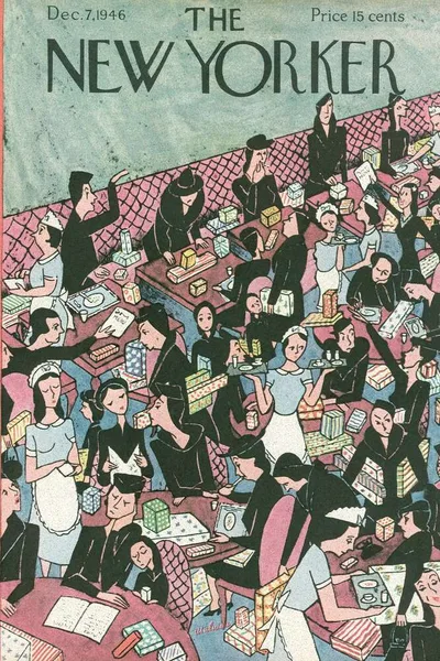 Постер с обложкой The New Yorker 07.12.1946