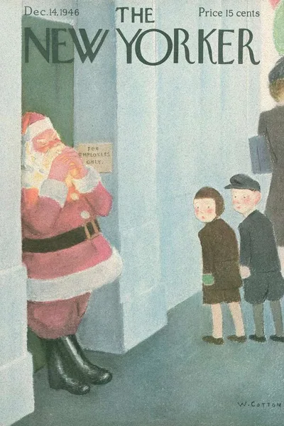Постер с обложкой The New Yorker 14.12.1946