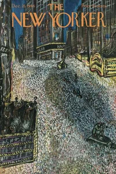 Постер с обложкой The New Yorker 28.12.1946
