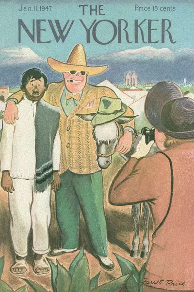 Постер с обложкой The New Yorker 11.01.1947