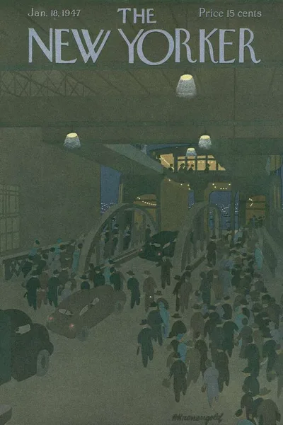 Постер с обложкой The New Yorker 18.01.1947