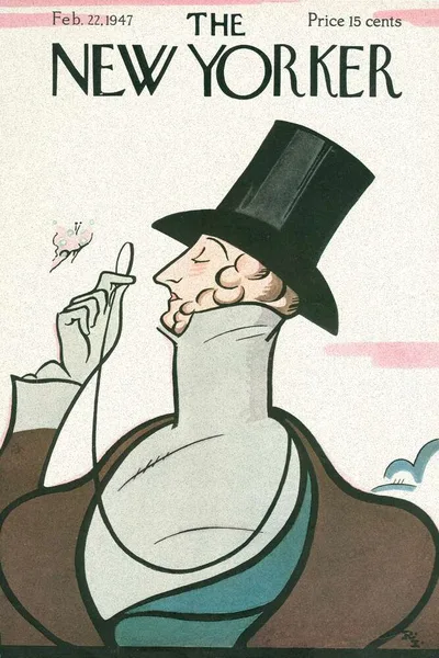 Постер с обложкой The New Yorker 22.02.1947