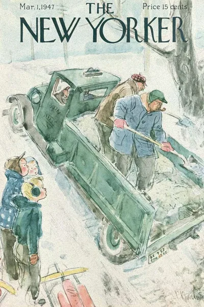Постер с обложкой The New Yorker 01.03.1947