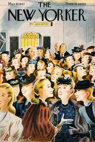 Постер с обложкой The New Yorker 08.03.1947