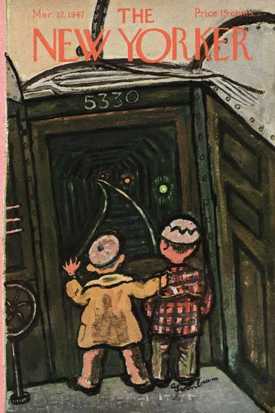 Постер с обложкой The New Yorker 22.03.1947