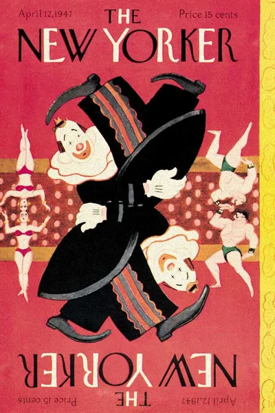 Постер с обложкой The New Yorker 12.04.1947