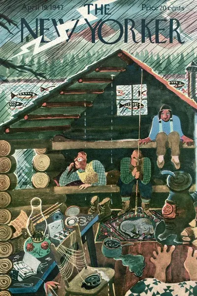 Постер с обложкой The New Yorker 19.04.1947
