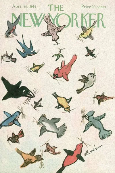 Постер с обложкой The New Yorker 26.04.1947