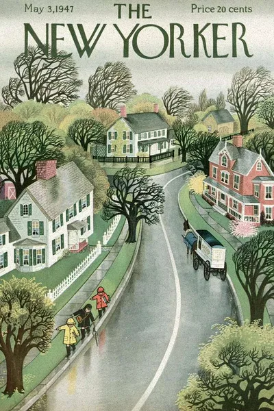 Постер с обложкой The New Yorker 03.05.1947