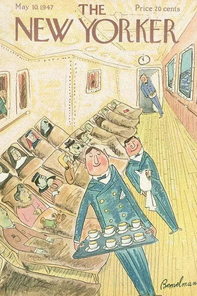 Постер с обложкой The New Yorker 10.05.1947