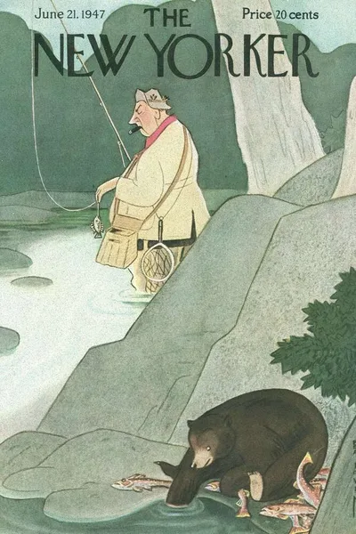 Постер с обложкой The New Yorker 21.06.1947