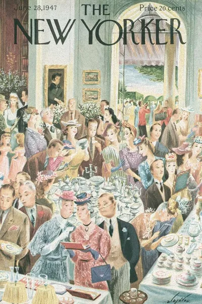 Постер с обложкой The New Yorker 28.06.1947