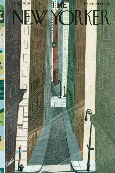 Постер с обложкой The New Yorker 05.07.1947