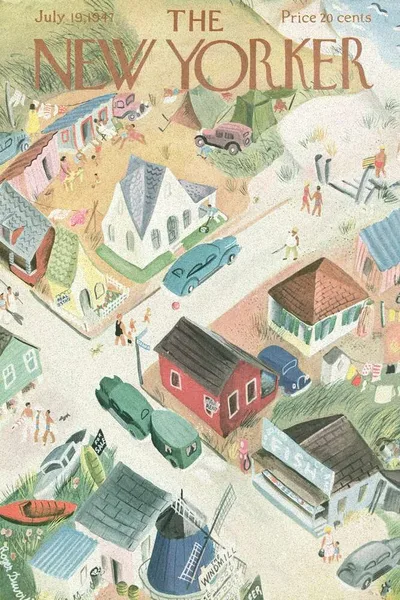 Постер с обложкой The New Yorker 19.07.1947