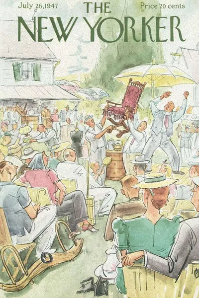 Постер с обложкой The New Yorker 26.07.1947