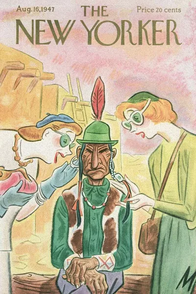 Постер с обложкой The New Yorker 16.08.1947
