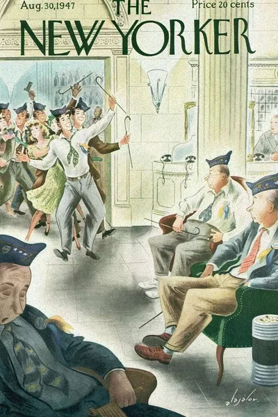 Постер с обложкой The New Yorker 30.08.1947