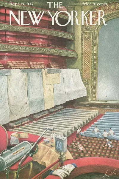 Постер с обложкой The New Yorker 13.09.1947