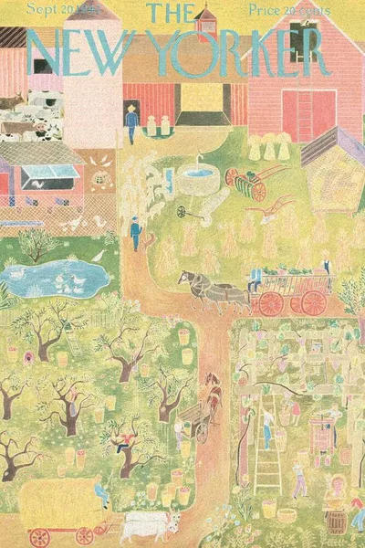 Постер с обложкой The New Yorker 20.09.1947