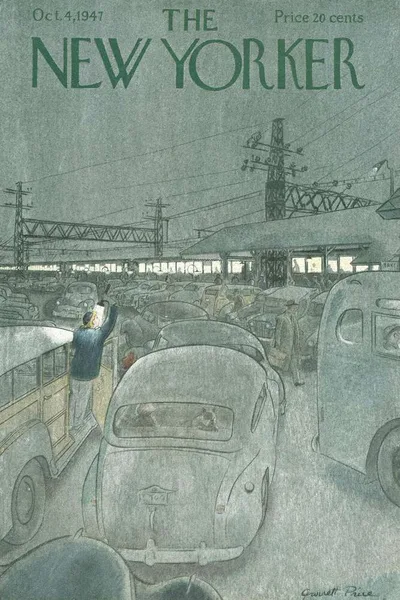 Постер с обложкой The New Yorker 04.10.1947