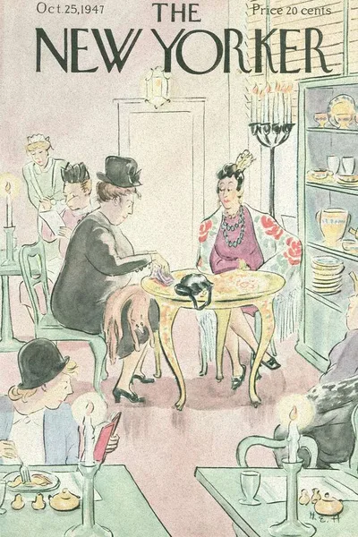 Постер с обложкой The New Yorker 25.10.1947