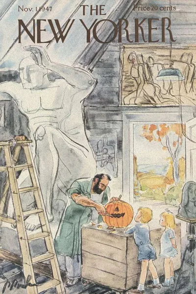 Постер с обложкой The New Yorker 01.11.1947