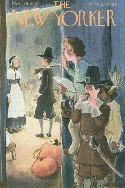 Постер с обложкой The New Yorker 29.11.1947