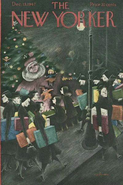 Постер с обложкой The New Yorker 13.12.1947