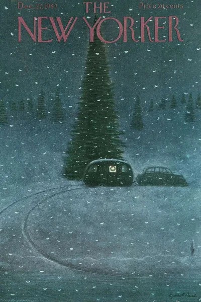 Постер с обложкой The New Yorker 27.12.1947