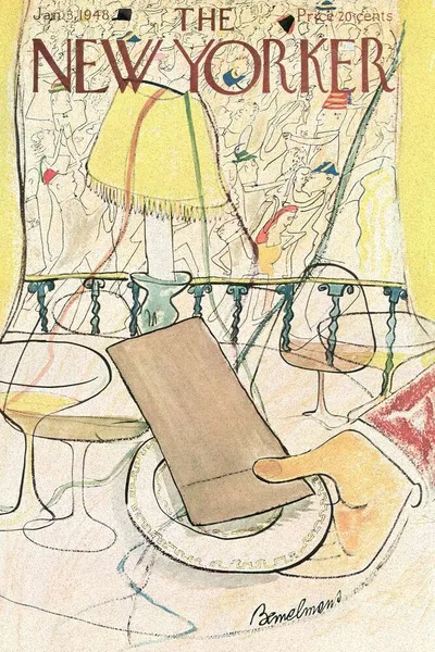 Постер с обложкой The New Yorker 03.01.1948