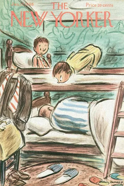Постер с обложкой The New Yorker 17.01.1948