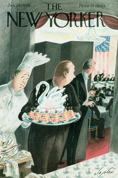 Постер с обложкой The New Yorker 24.01.1948