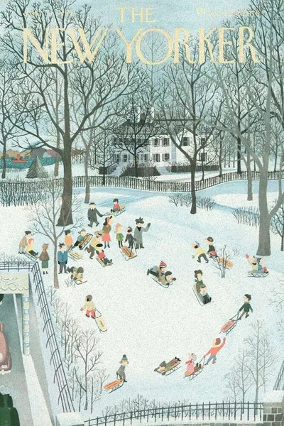 Постер с обложкой The New Yorker 31.01.1948