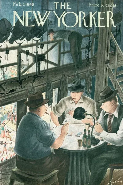 Постер с обложкой The New Yorker 07.02.1948
