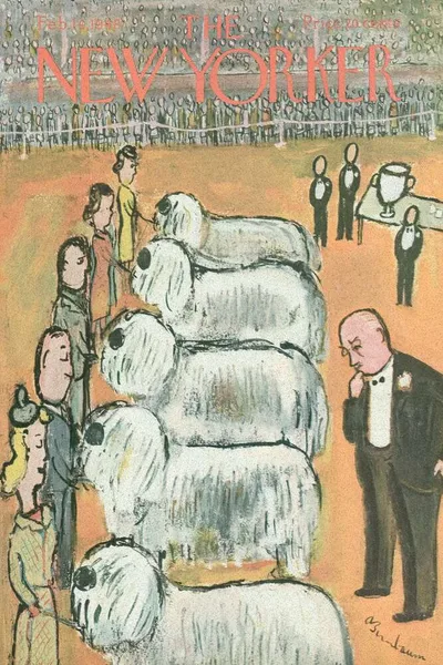 Постер с обложкой The New Yorker 14.02.1948