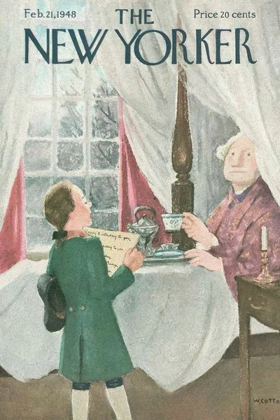 Постер с обложкой The New Yorker 21.02.1948