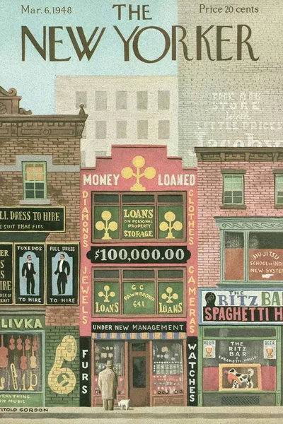Постер с обложкой The New Yorker 06.03.1948