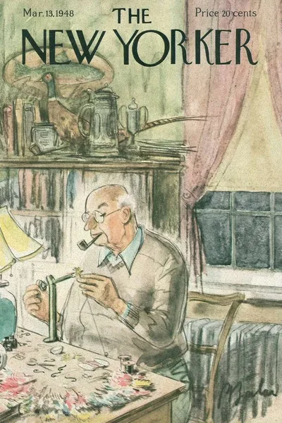 Постер с обложкой The New Yorker 13.03.1948