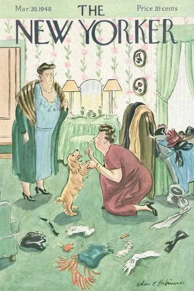 Постер с обложкой The New Yorker 20.03.1948