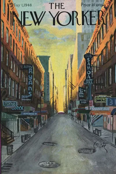 Постер с обложкой The New Yorker 01.05.1948