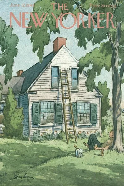 Постер с обложкой The New Yorker 12.06.1948