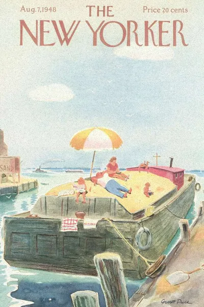 Постер с обложкой The New Yorker 07.08.1948