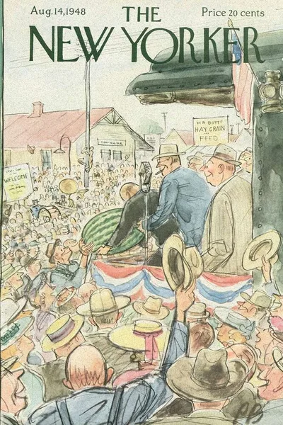 Постер с обложкой The New Yorker 14.08.1948