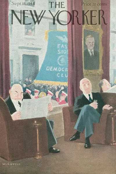Постер с обложкой The New Yorker 18.09.1948