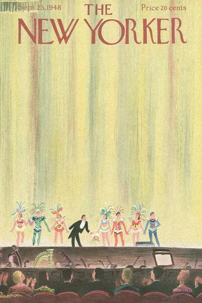 Постер с обложкой The New Yorker 25.09.1948