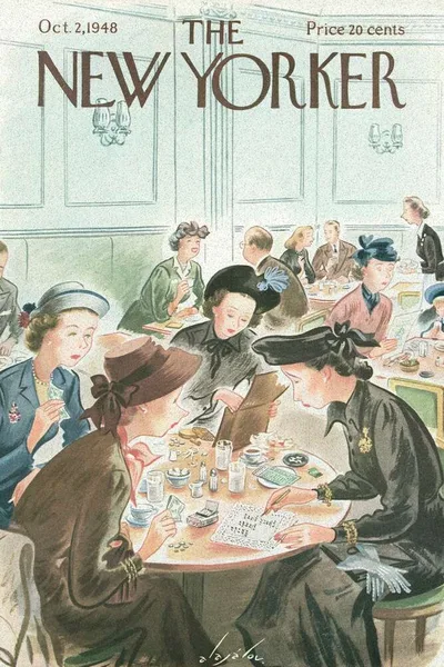 Постер с обложкой The New Yorker 02.10.1948