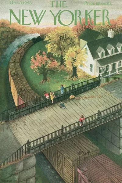 Постер с обложкой The New Yorker 09.10.1948