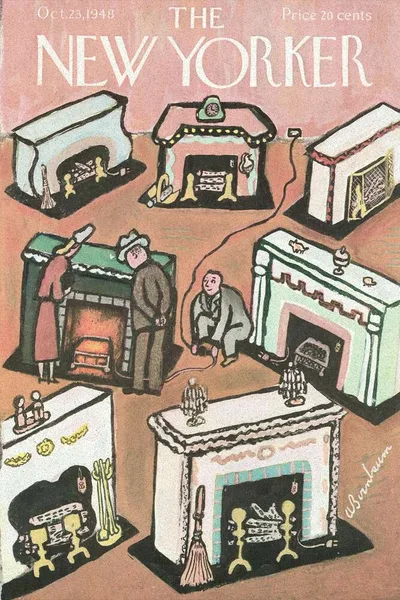 Постер с обложкой The New Yorker 23.10.1948
