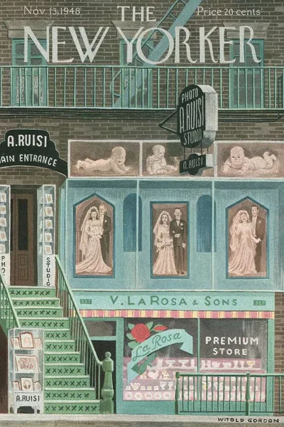 Постер с обложкой The New Yorker 13.11.1948