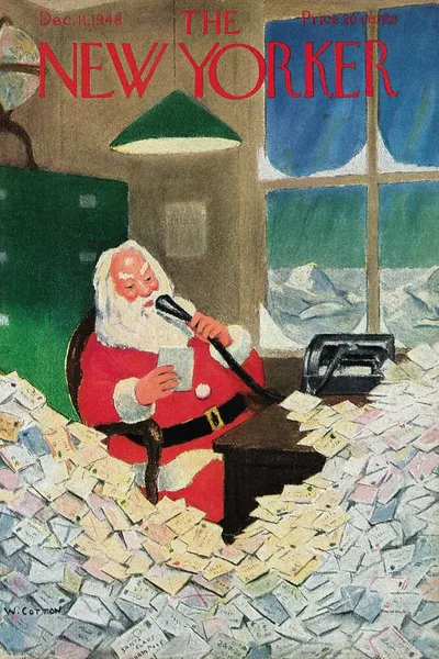 Постер с обложкой The New Yorker 11.12.1948